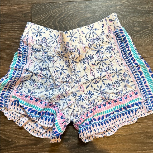 LILLY PULITZER Neilah Short 5” Resort White Time To Shine Engineered XS X1224 - Picture 4 of 11